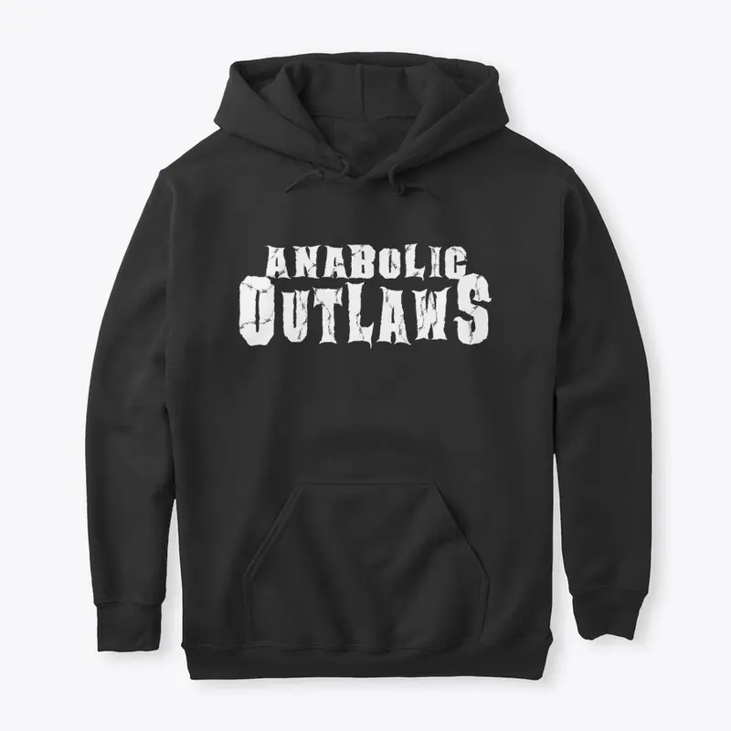 Anabolic Outlaws With White Logo